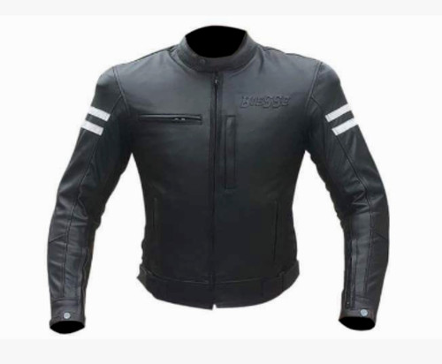 Veste cuir moto homme - en,