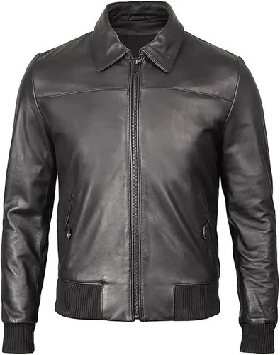 Blouson bomber zippé noir - , en