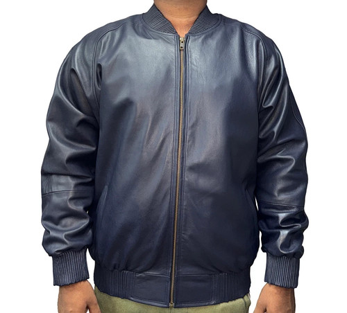 Blouson bomber cuir - bomber,