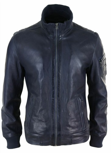 Blouson bomber cuir - blouson,